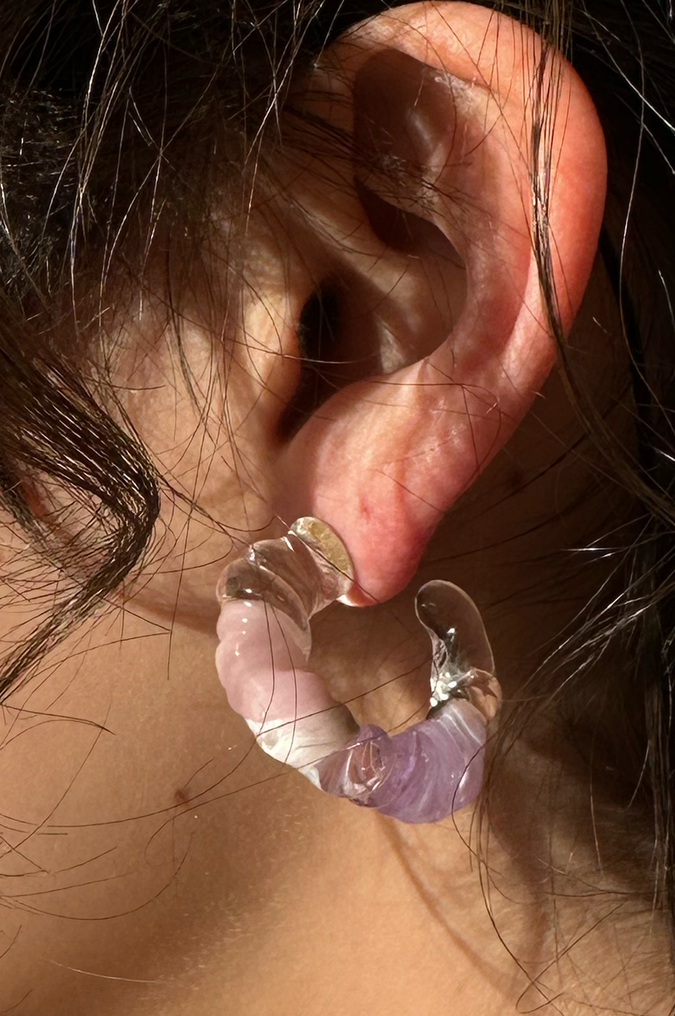 Levens - Daria Hoops - Pink – Simonett